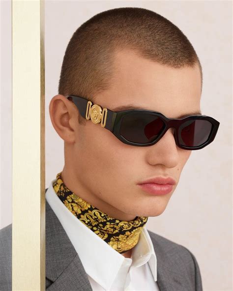 versace men glasses frames.